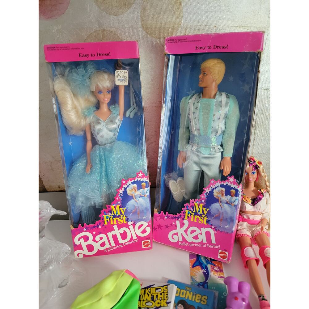 My first Barbie & Ken set Ballerina 1991 new in box #3841 #3839